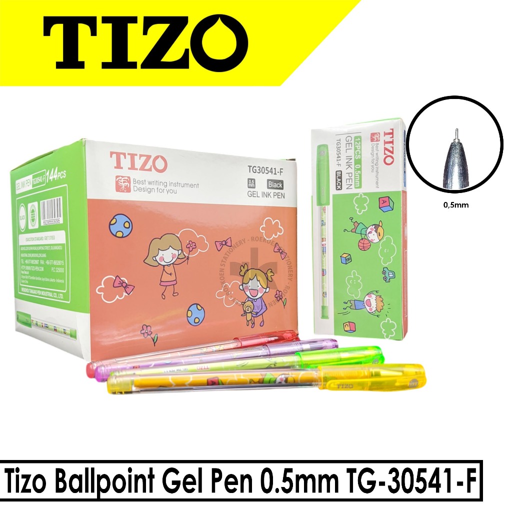 

Tizo Ballpoint Gel Pen 0.5mm TG-30541-F