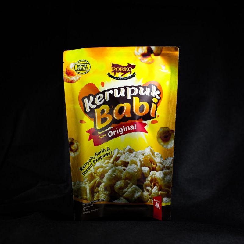 

Kerupuk Babi PORKO Official