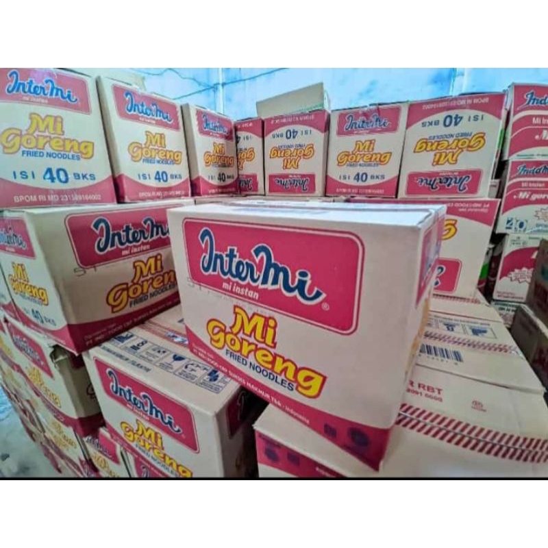 

[1 DUS ISI 40 BUNGKUS] INTER MIE GORENG / INTERMIE GORENG / INTERMI / INTER MI MIE GORENG