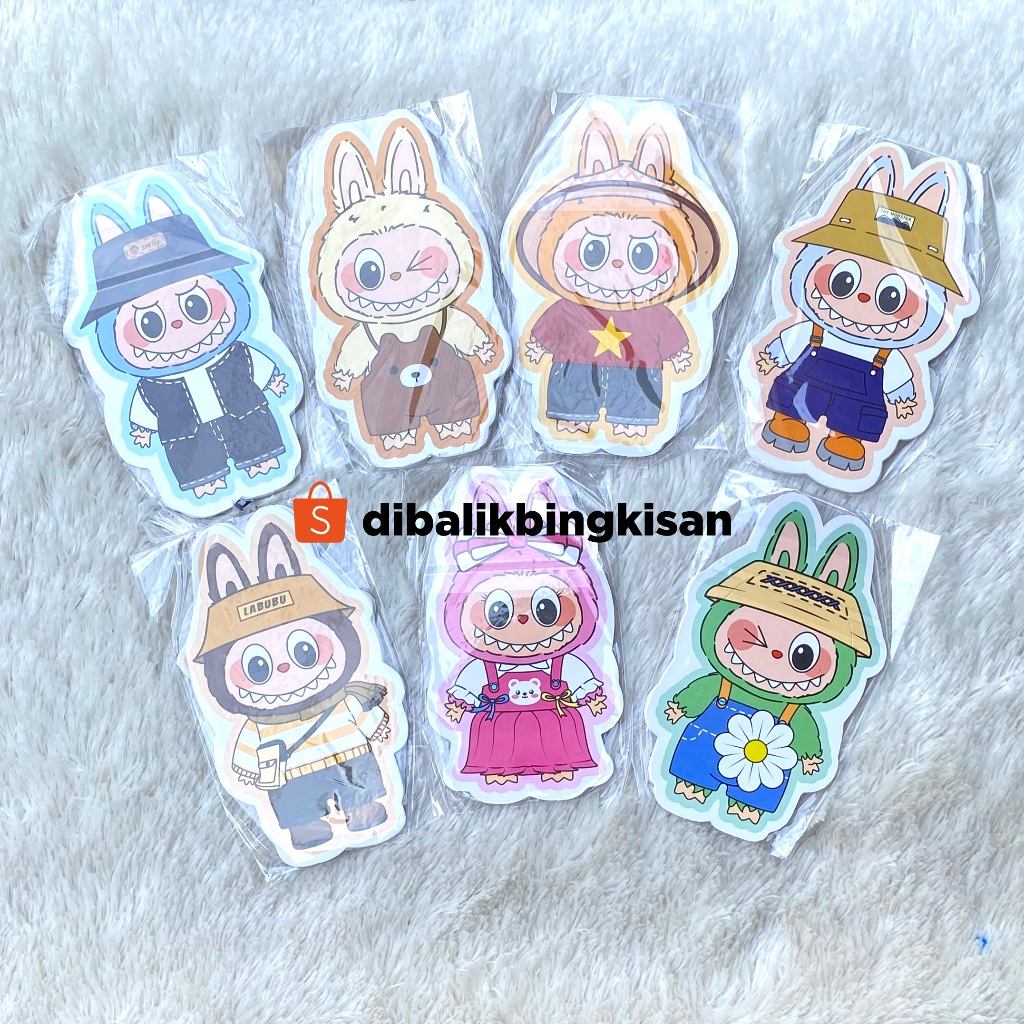

5 PCS-Amplop Lebaran 3D Motif Labubu