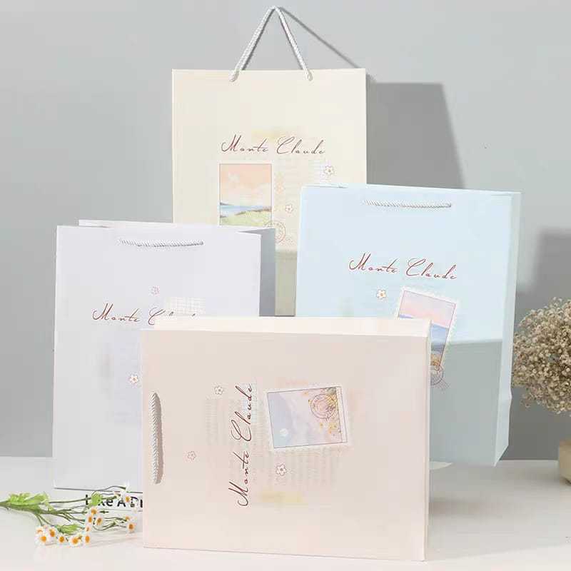 

V2_Paper Bag M fancy/Tas Kado Souvenir Paper Bag/Paper Bag Murah/19,5x14,5x10cm