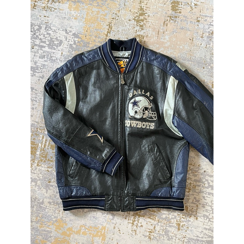 Dallas Cowboys Leather Jacket G-III and Carl Banks