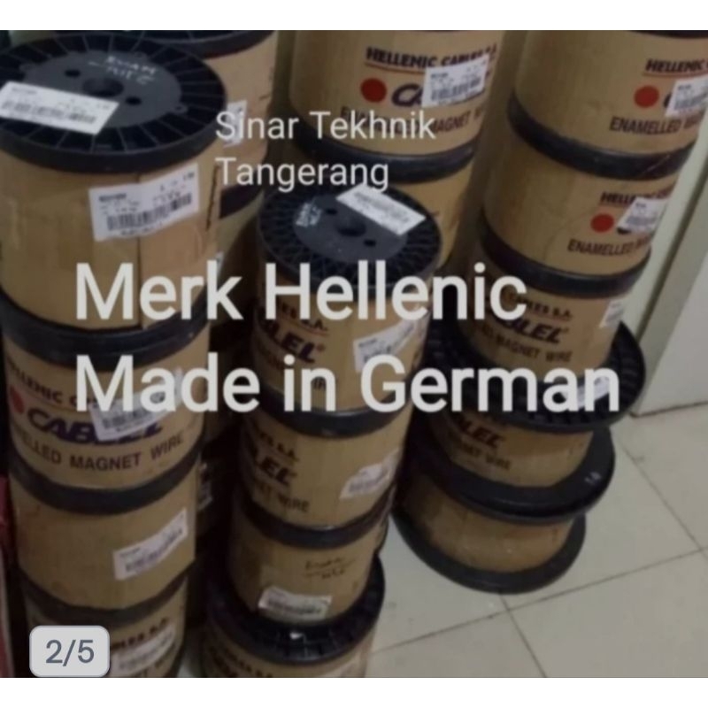 Mutiaradstore Kawat Tembaga Email 0,35 Mm Merk Hellenic Jerman