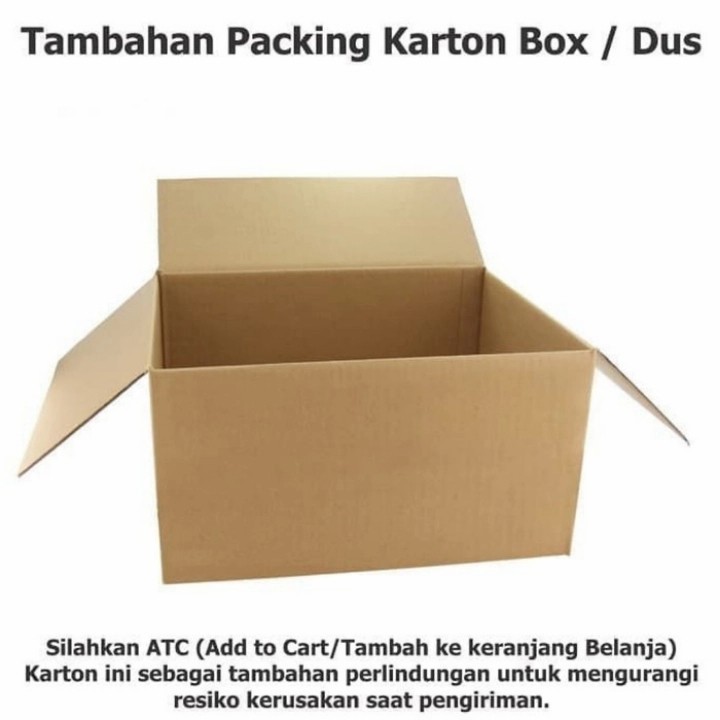 

Packing Tambahan, Kardus / Dus / Karton.
