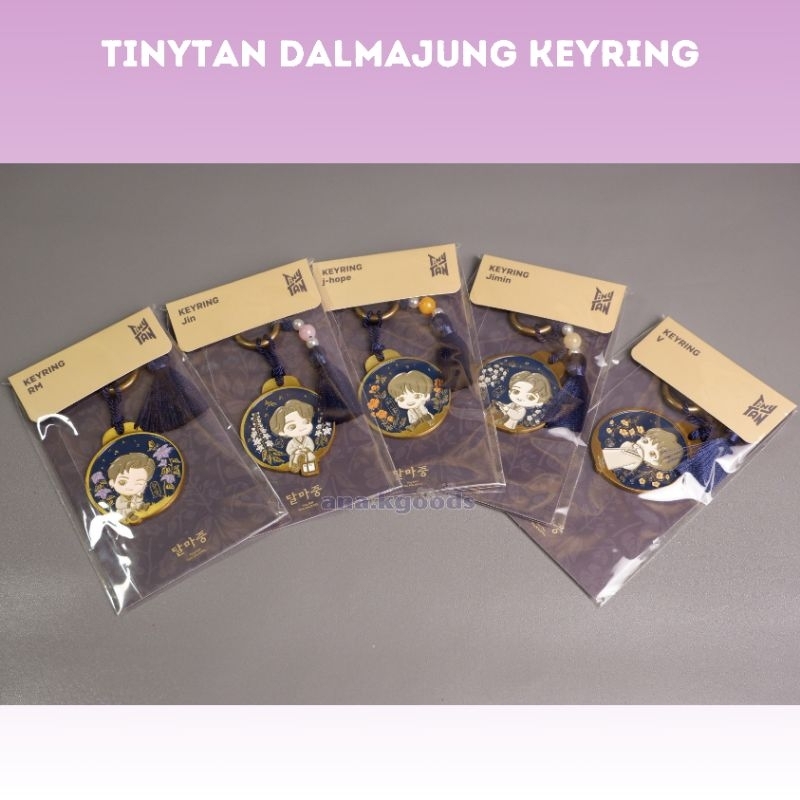 [YEAR END SALE] [READY STOCK] TINYTAN DALMAJUNG KEYRING | Gantungan Kunci | Official Merch | Dalmaju