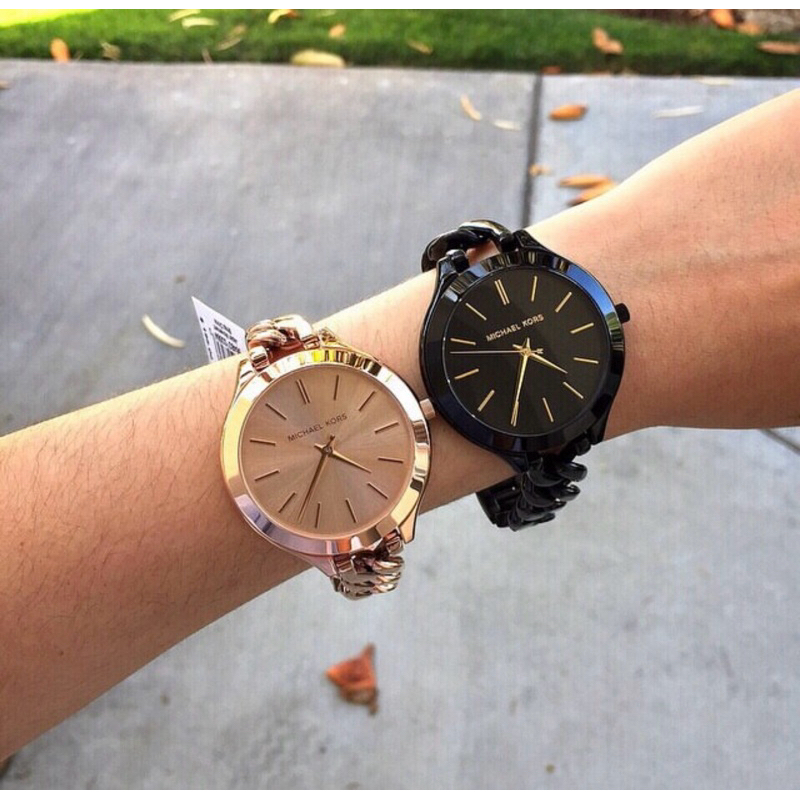 100% ORIGINAL Jam Tangan Wanita Michael Kros Lilit Kepang MK3317, MK-3223