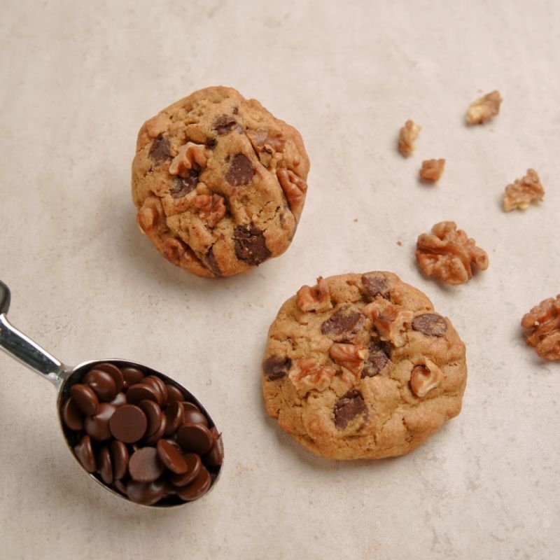 

classic walnut soft baked cookie kikokukis