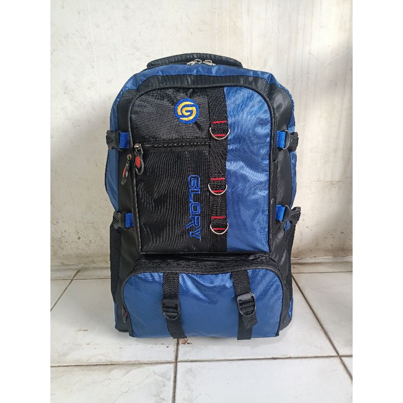 Tas Mudik Jumbo 60L Ransel Traveling Pria Wanita Pulkam
