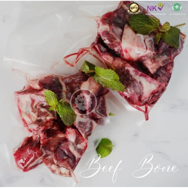 

Tulang Sapi / Beef Bone - Grass Fed / Organik / Sapi Lokal - Wahyu Beef / Nora Healthy Food