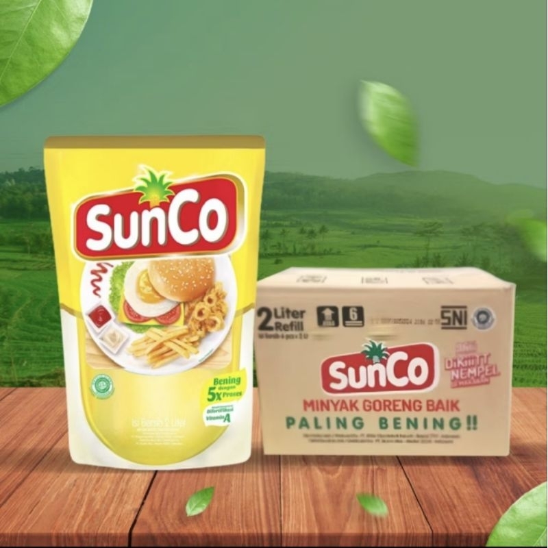 

Minyak Goreng SUNCO 2 Liter 1 Karton (6 pcs)