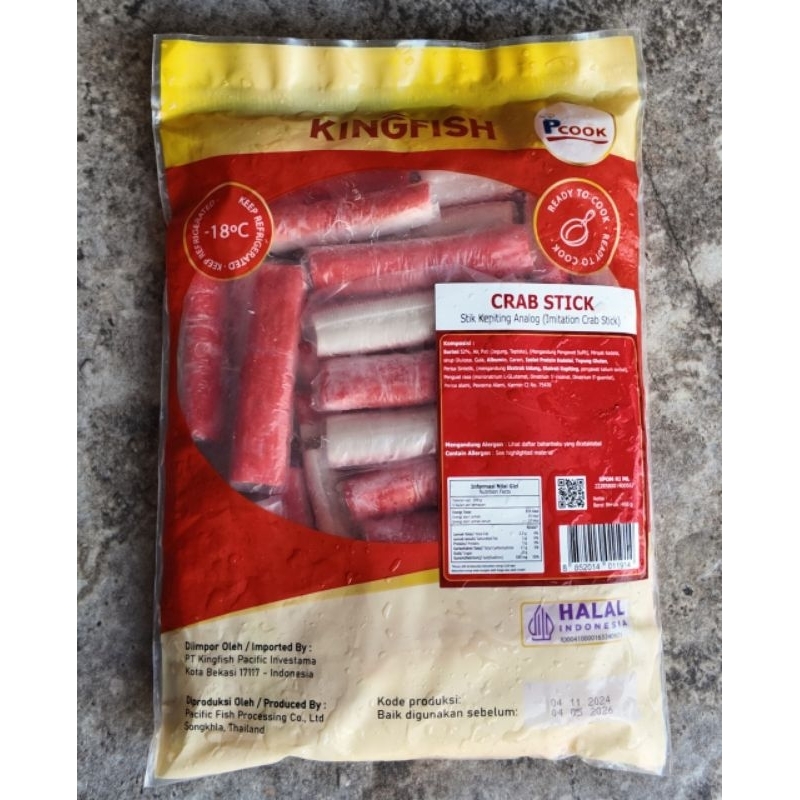 

KING FISH CRAB STIK 500gr