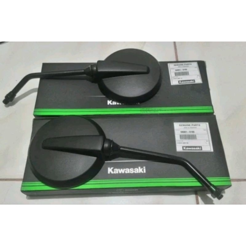 Kaca Spion Kawasaki KLX 150 bisa untuk Subtitusi Kawasaki Binter Merzy Mercy Mersy KZ200 Platina