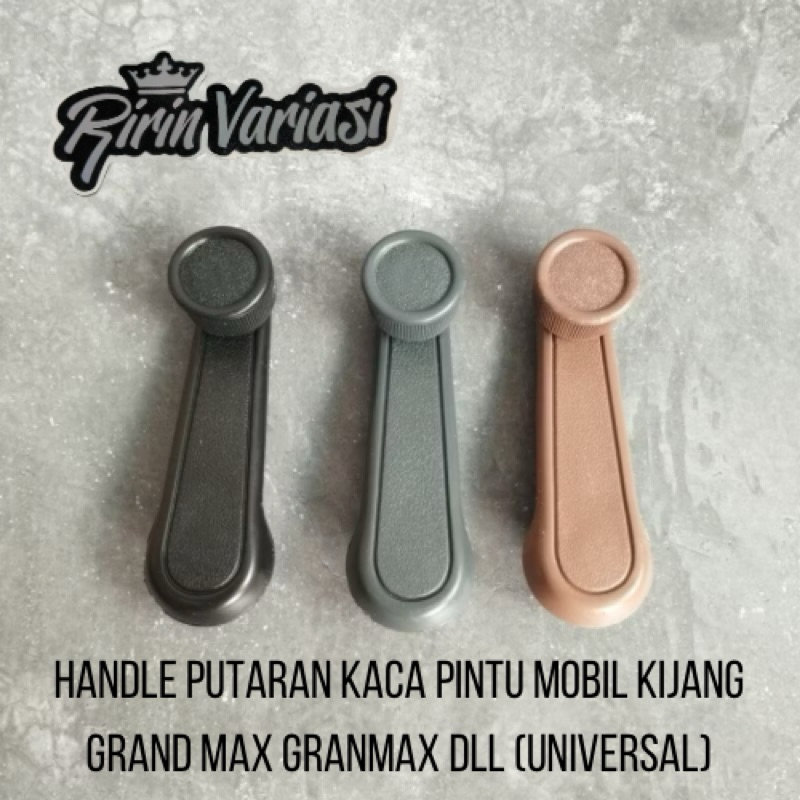 handle putaran kaca pintu mobil kijang grand max granmax dll (UNIVERSAL)