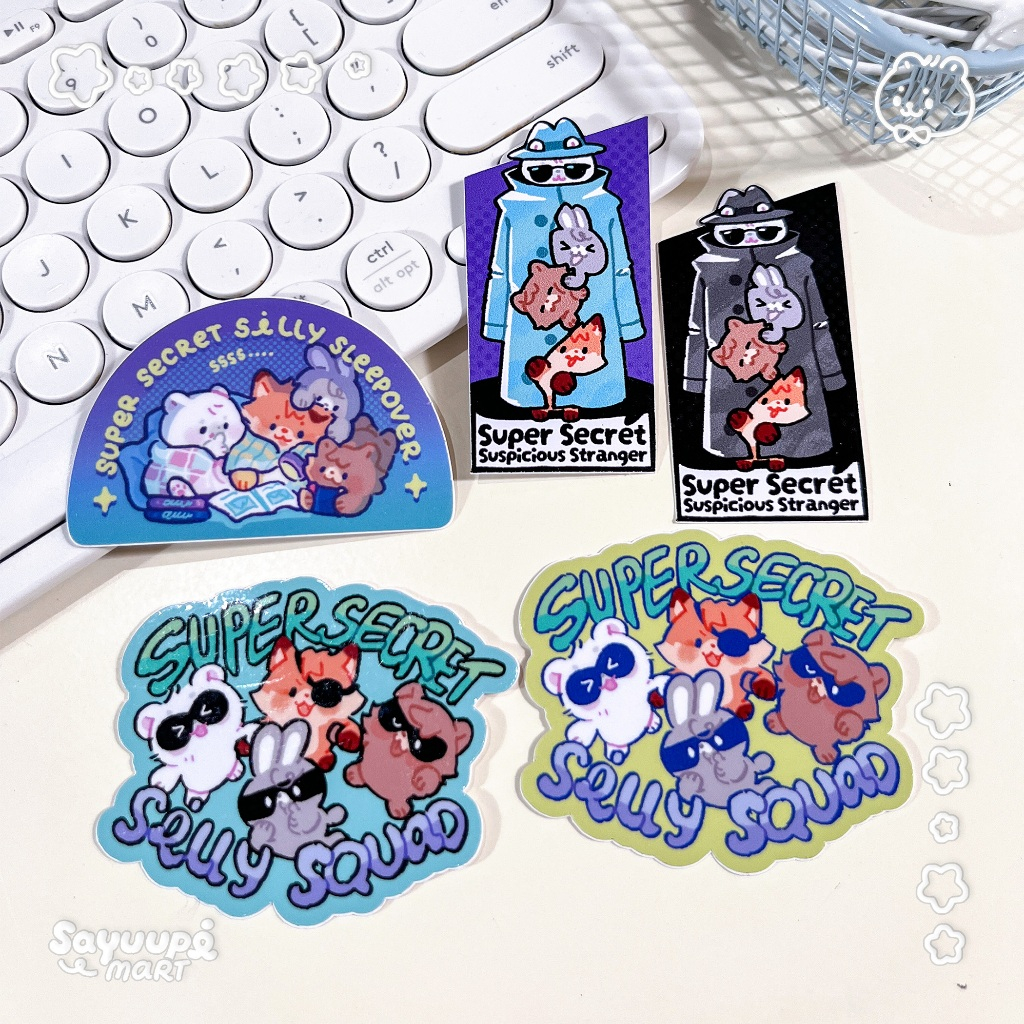 

[PREORDER] Die Cut UV Stickers - SSSS
