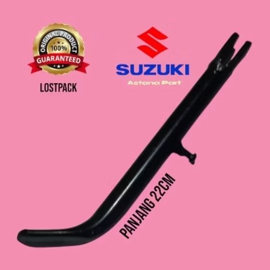 Standar Samping Suzuki Satria FU FI Satria FU Karbu Universal Motor Bebek Suzuki Panjang 22cm