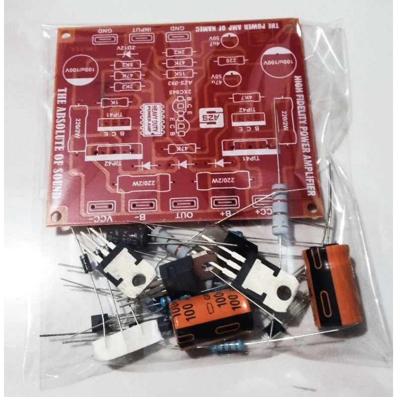 PCB Power Amplifier NAMEC High Fidelity Plus Komponen
