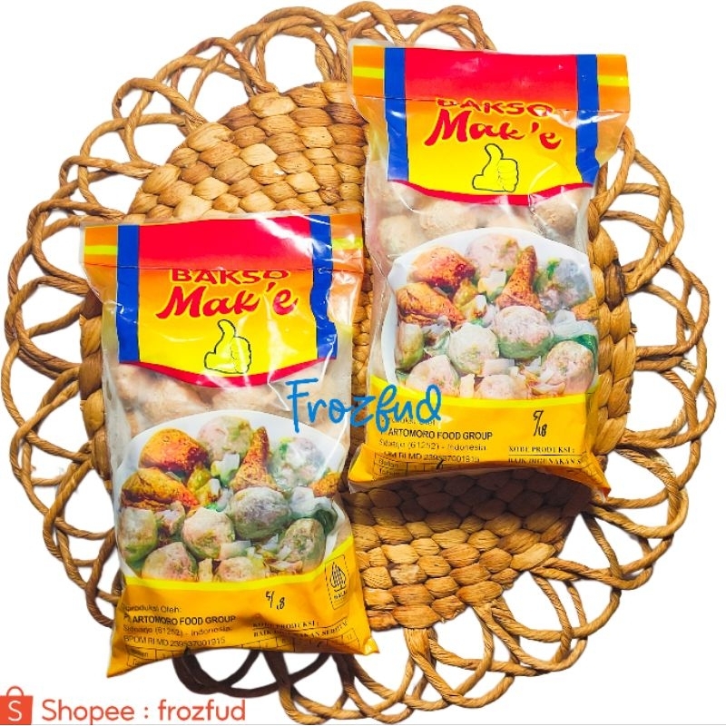 

Bakso Mak'e Bakso Mak e Super isi 50pcs (Include Bubble Wrap)