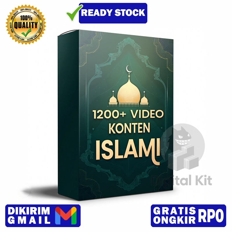 1200+ VIDEO KONTEN ISLAMI FYP SIAP UPLOAD MEDSOS AUTO FYP