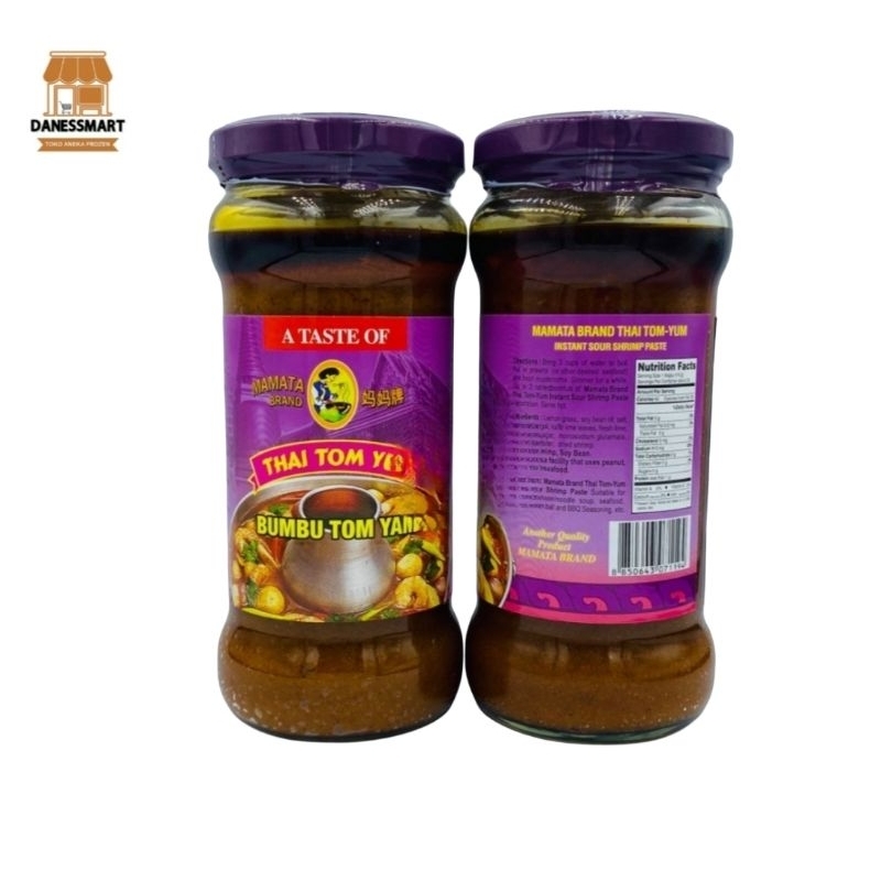 

Mamata Brand Bumbu Tomyam Tomyum Tom yam Sauce 340gram