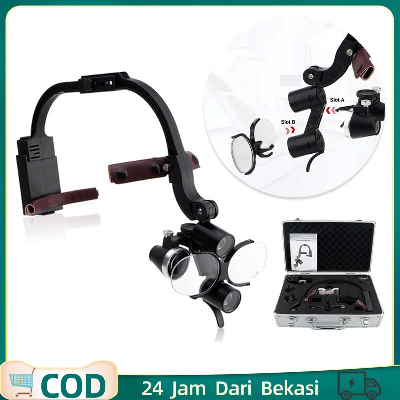 Loupe Dental Dental Loupe Headgear Headlamp Dental Lampu Led Dental Unit