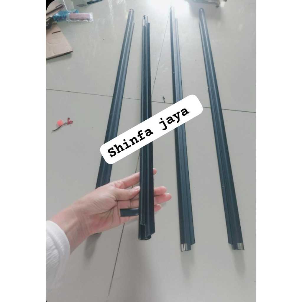 list pelipit /karet pelipit /list karet kaca/pelipit kaca pintu mobil calya /Sigra  hitam/krome