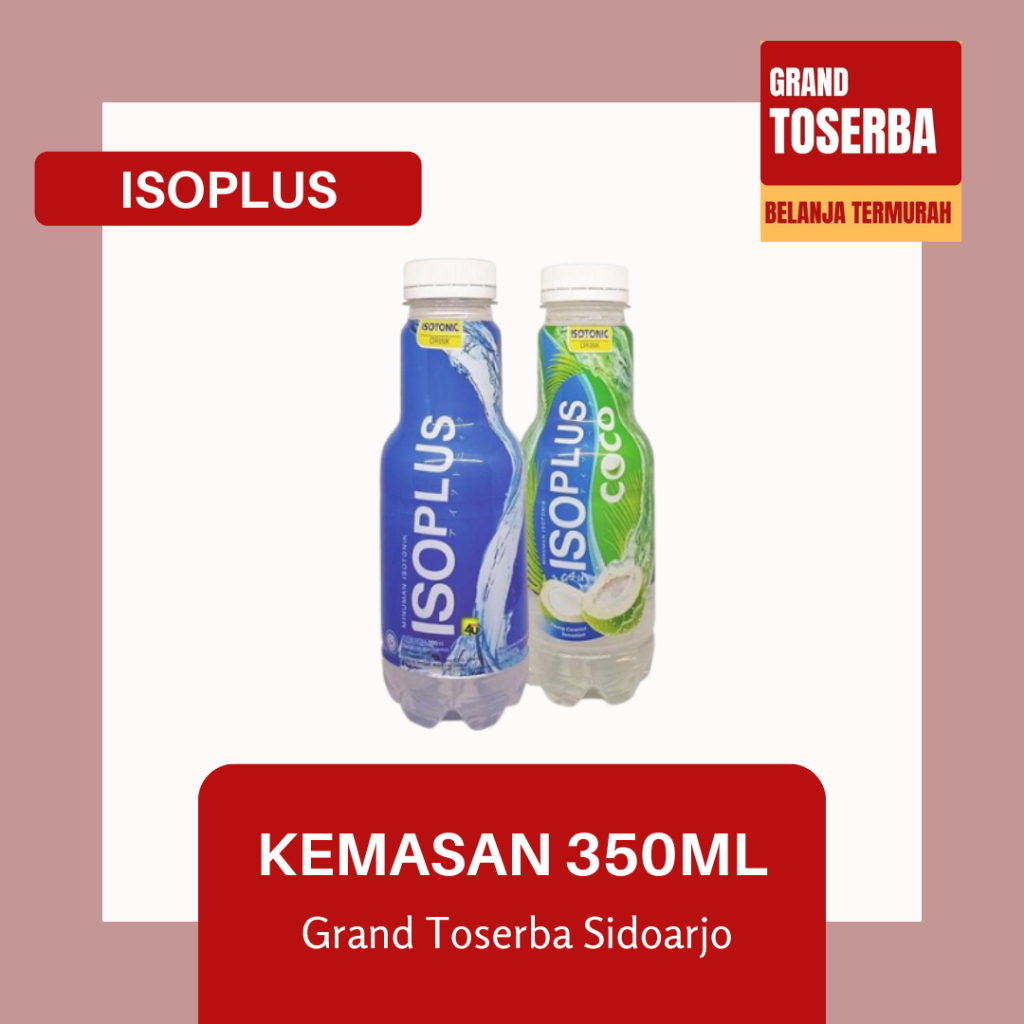 

ISOPLUS MINUMAN ISOTONIK / MINUMAN ION DAN VITAMIN C