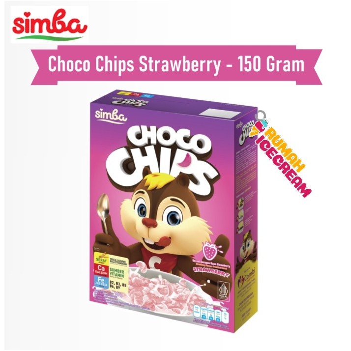 

Simba Choco Chips Strawberry 150gram