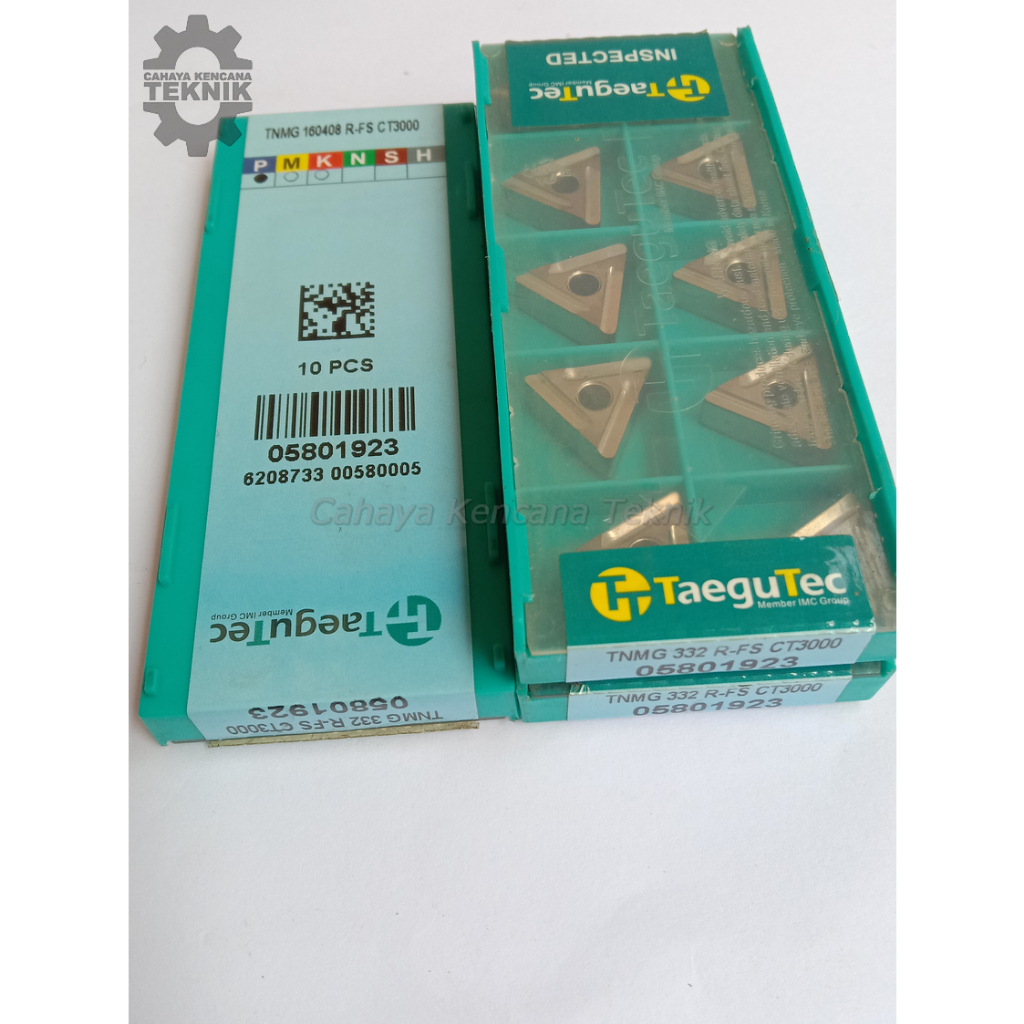 Insert TNMG 160404R-FS TAEGUTEC TNMG16 Pahat Bubut TNMG 160404/160408