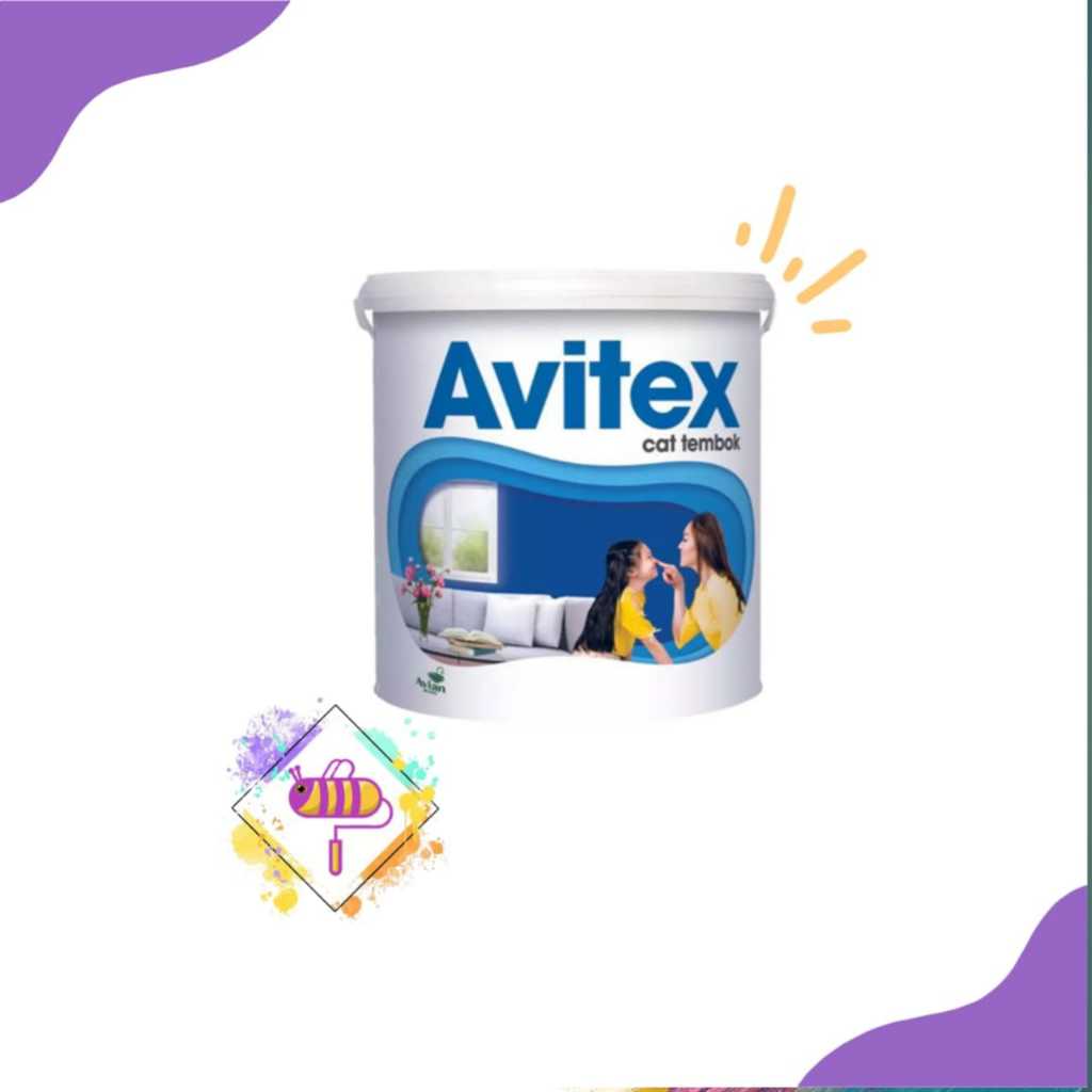 Cat AVITEX EMULSION 25 kg / Cat Tembok dan Plafon Gypsum AVITEX EMULSION 25 kg