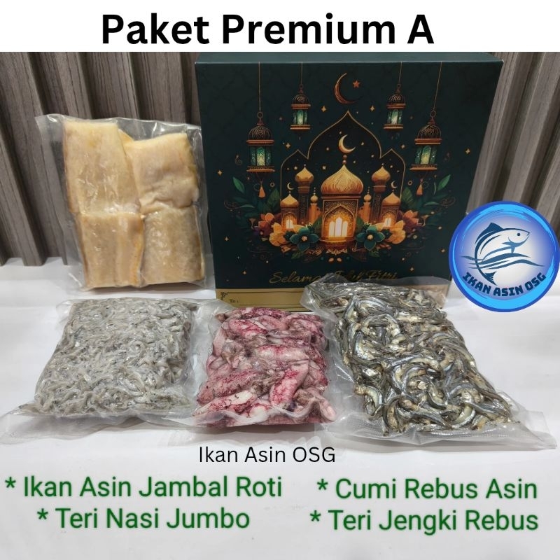 

Hampers/Parcel Lebaran Idul Fitri Premium A B dan C (Ikan Asin)
