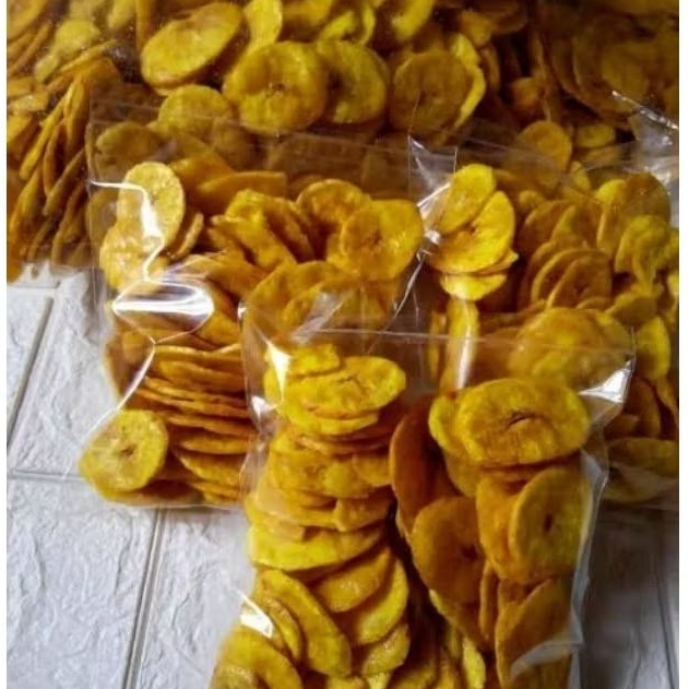 

100 gram keripik pisang koin manis Klaten/keripik pisang manis klaten/keripik /pisang/camilan