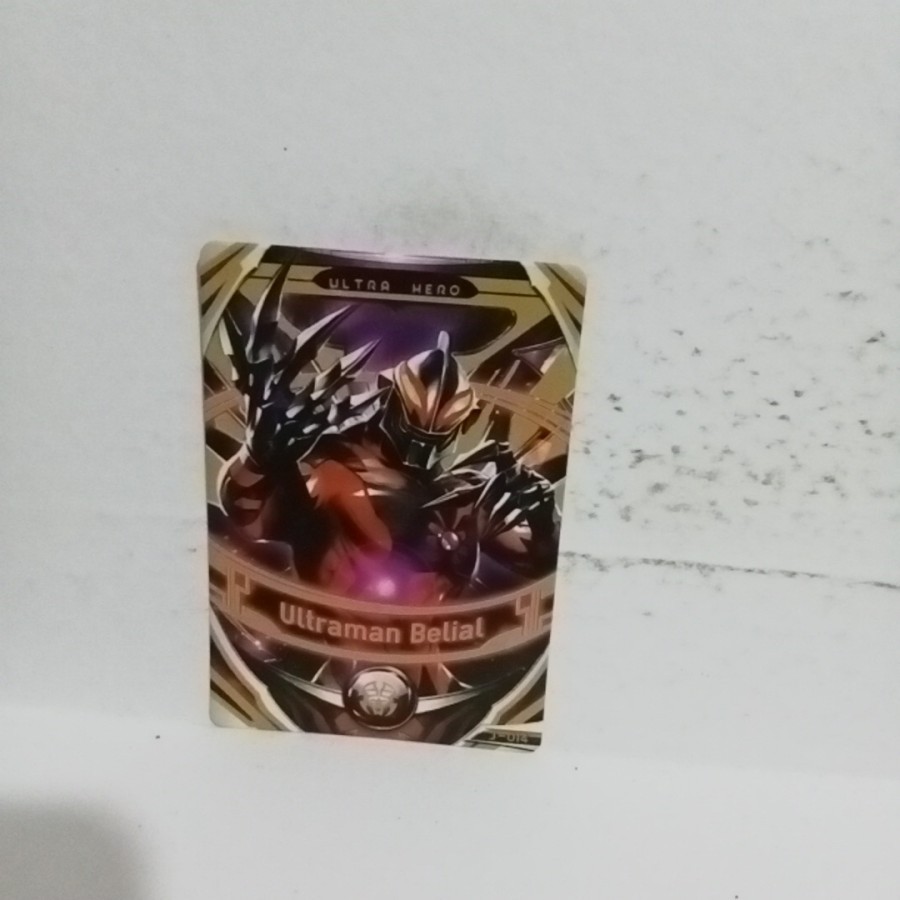 Paket Kartu Ultraman Fusion Fight OR Ultraman Belial Versi 3-014