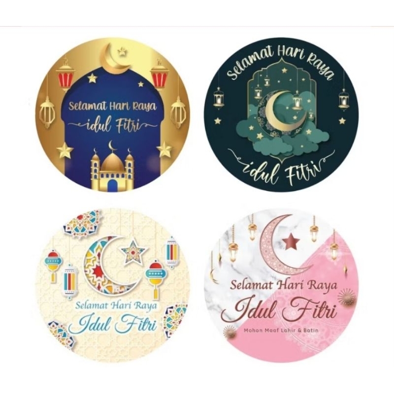 

Stiker Selamat Hari Raya Idul Fitri 2,5cm @500 pc / Roll