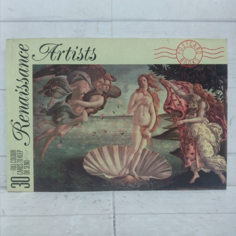 

Postcard Books 30 Full Colour Cards To Keep Or Send Renaissance Artists