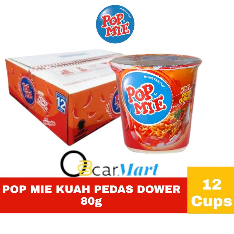 

ORINS POP MIE 1 Dus Pedes Dower Kuah isi 12 cup