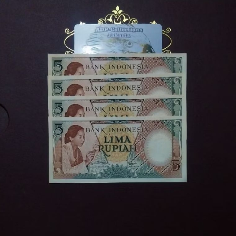 Uang Kuno 5 Rupiah Seri Pekerja