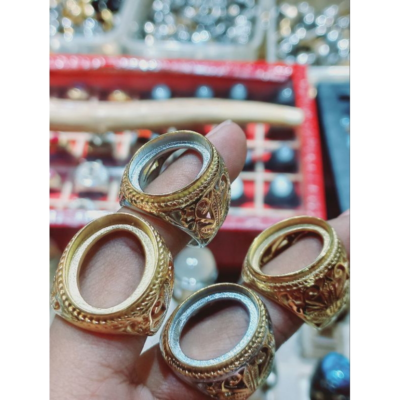 Emban cincin ring titanium super tanam 18x25