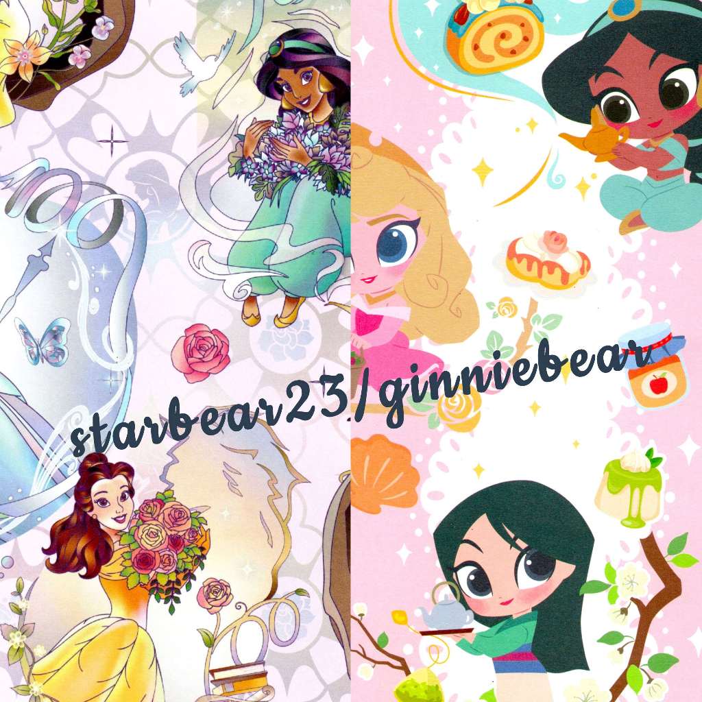 

Kertas kado Jumbo Princess jasmine and friends sansanwawa
