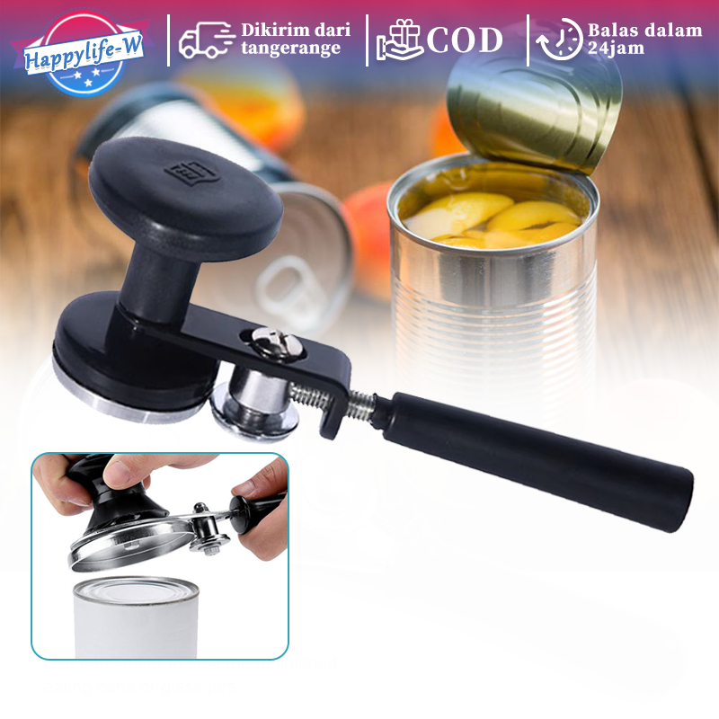 Can Sealer Manual 5.2cm Petcan Popcan Seamer Alat Penutup Kaleng Botol