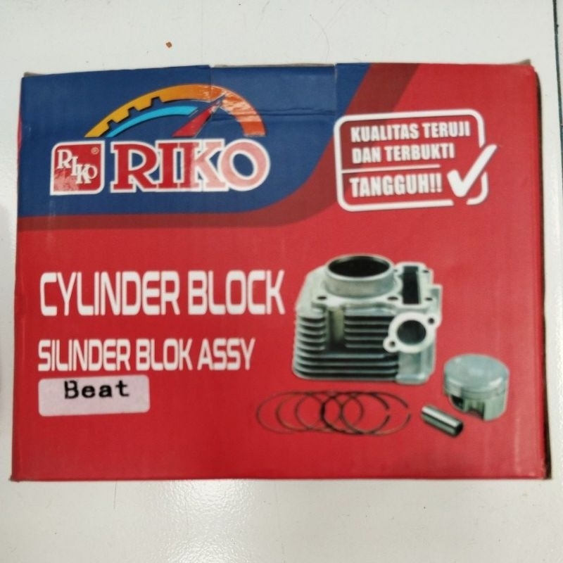 BLOK MOTOR HONDA BEAT KVY /CYLINDER BLOCK ASSY HONDA BEAT/KVY (RIKO PART)
