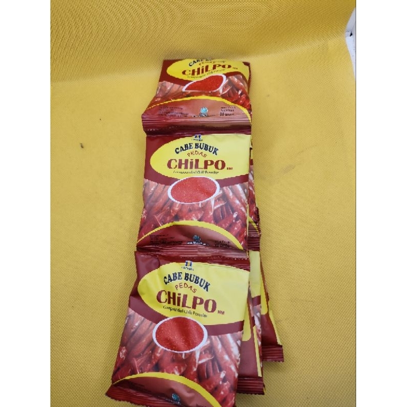 

CHILPO CABE BUBUK PEDAS/CHILI POWDER/ COMPOUNDED CHILI POWDER 25 GR