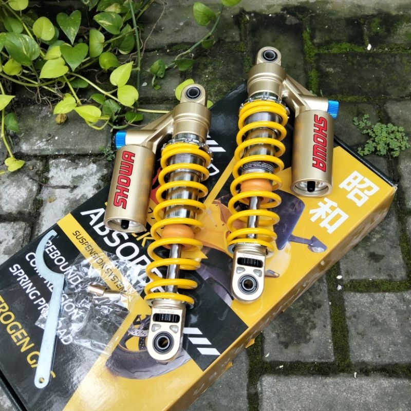 SHOCK SHOWA DOUBLE KLICK SKOK BELAKANG SHOWA 32,5CM SHOCK SHOWA CB400 IMPORT GRADE A