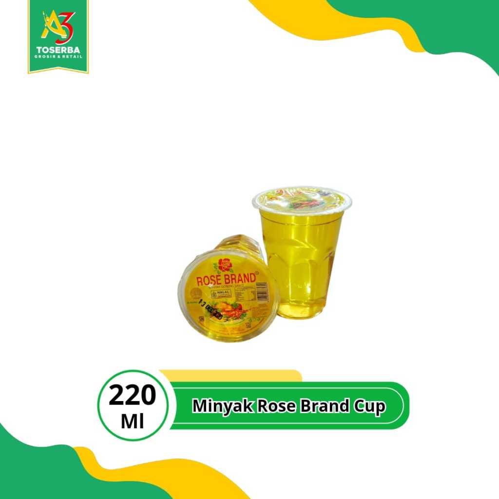 Minyak Rose Brand Cup 220 ml