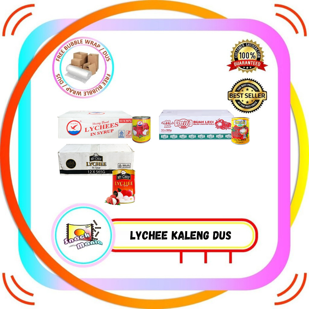 

My Chef | Su Herring Lychee in Syrup 565 gr x 12 pcs Leci Kaleng DUS