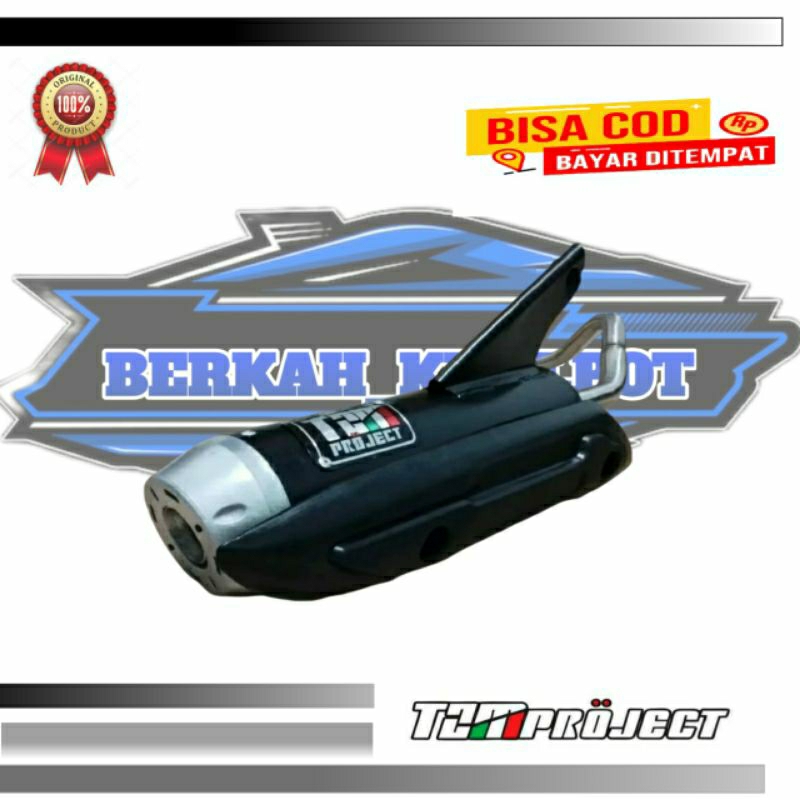 knalpot standar RACING PROJECT Cocok untuk harian Motor BEAT/VARIO/MIO KARBU/SCOOPY/XEON/NEX/GINEO/V