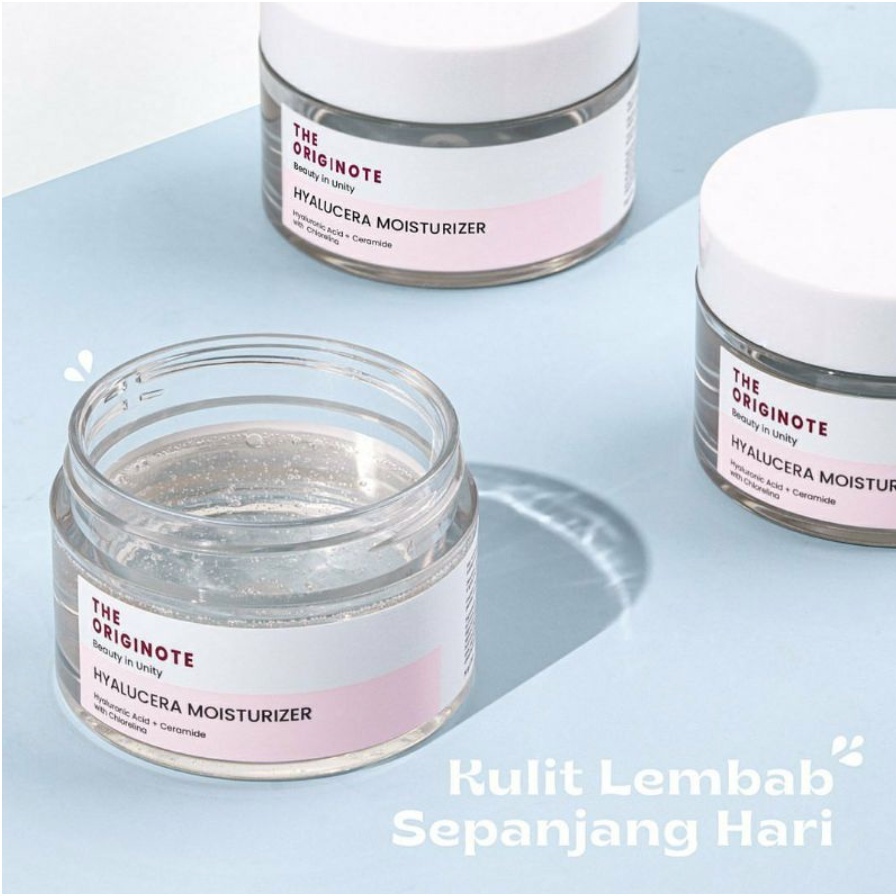 𝗕𝗘𝗔𝗨𝗧𝗜𝗘𝗦 - [ ORI ] Originate Moisturizer Pelembab Wajah Kering Dan Kusam 50gr / The Originote Hyaluc