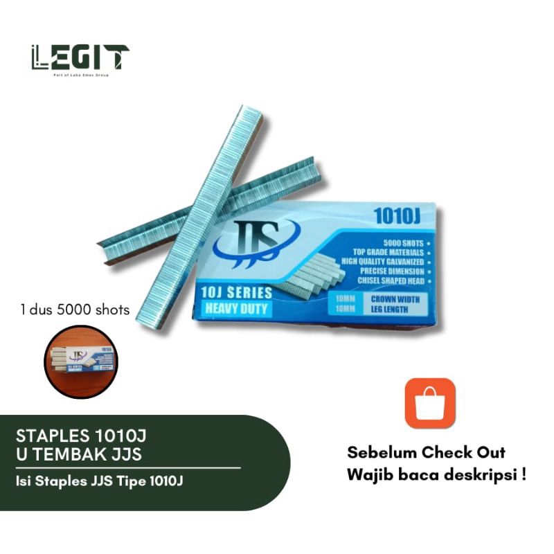 

STAPLES KAYU U JJS - TIPE 1010J