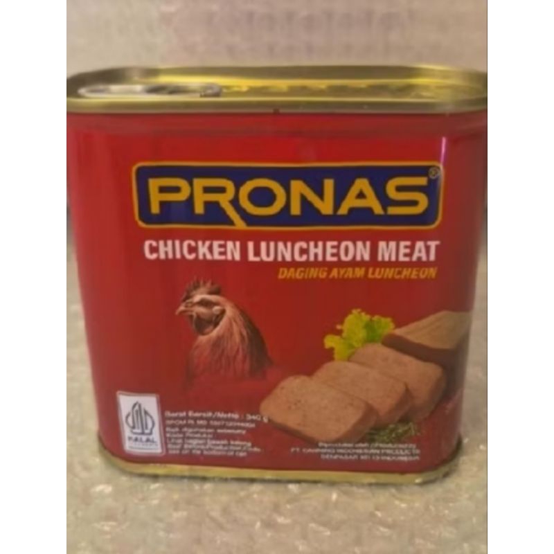 

Pronas Chicken Luncheon Meat Pronas Canned Chicken Kaleng 340gr Daging Ayam Luncheon Pronas
