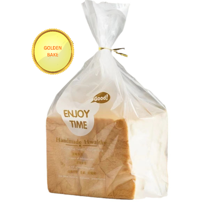 

GBake 25pcs plastik roti tawar ENJOY 30x33cm plastik rotar kantong kemasan roti / Plastik Roti Sobek, Roti Sisir, Roti Tawar