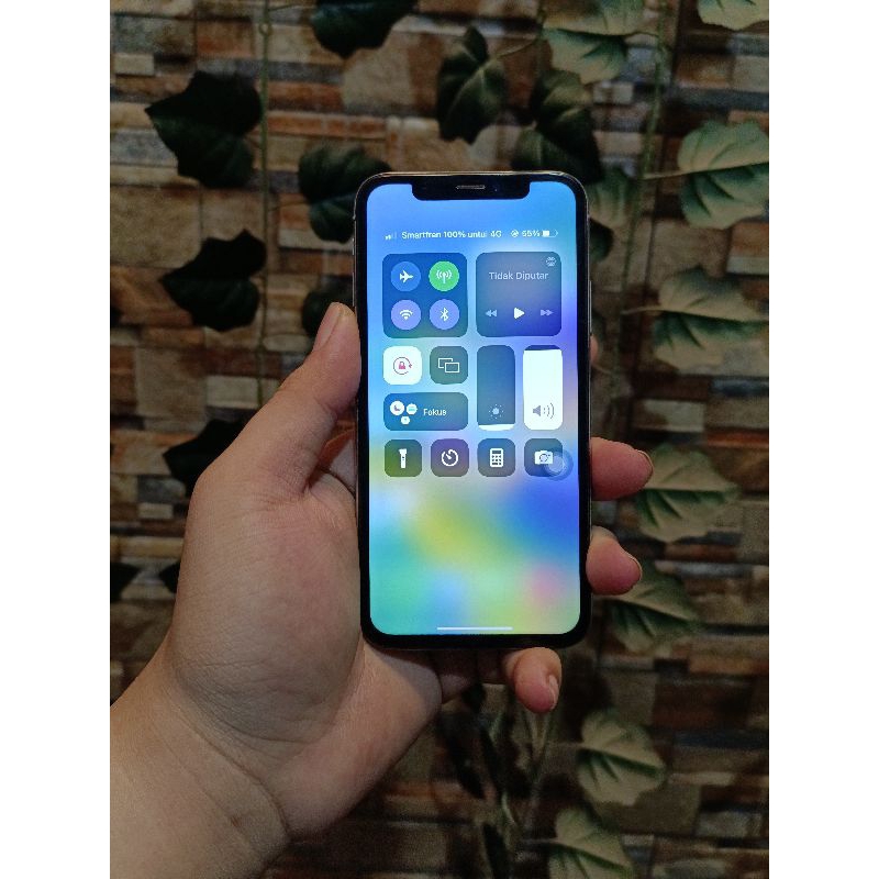iPhone X 64GB Silver Murah